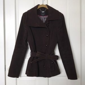Ted Baker Brown Thick Coat